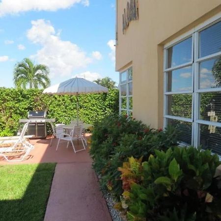 ポンパノビーチ Studio Intracoastal Views! 5 Min Walk To The Beachヴィラ エクステリア 写真