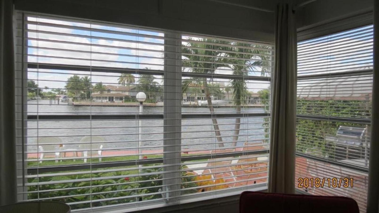 ポンパノビーチ Studio Intracoastal Views! 5 Min Walk To The Beachヴィラ エクステリア 写真